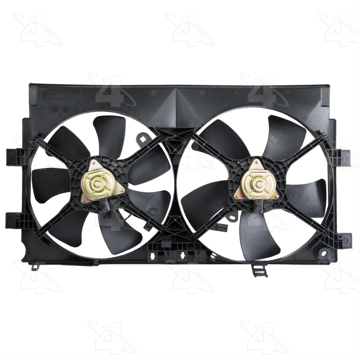 Four Seasons 76255 Radiator & Condenser Fan Motor Assemblies for 2008-2009 Mitsubishi Lancer Subde