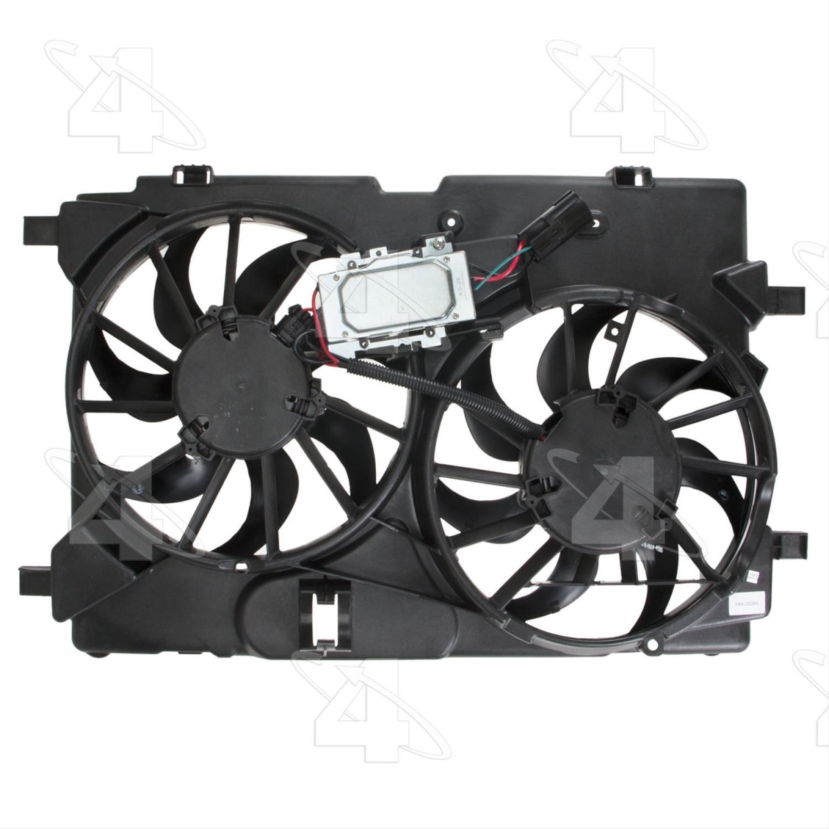 Four Seasons 76286 Radiator & Condenser Fan Motor Assemblies for 2010-2012 Ford Fusion Subsport