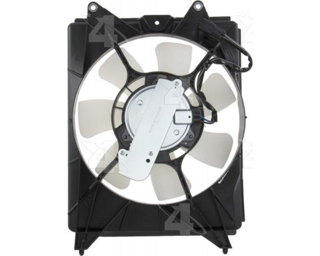 Four Seasons 76296 A&C Condenser Fan Assembly for 2012-2015 Honda Civic - Right
