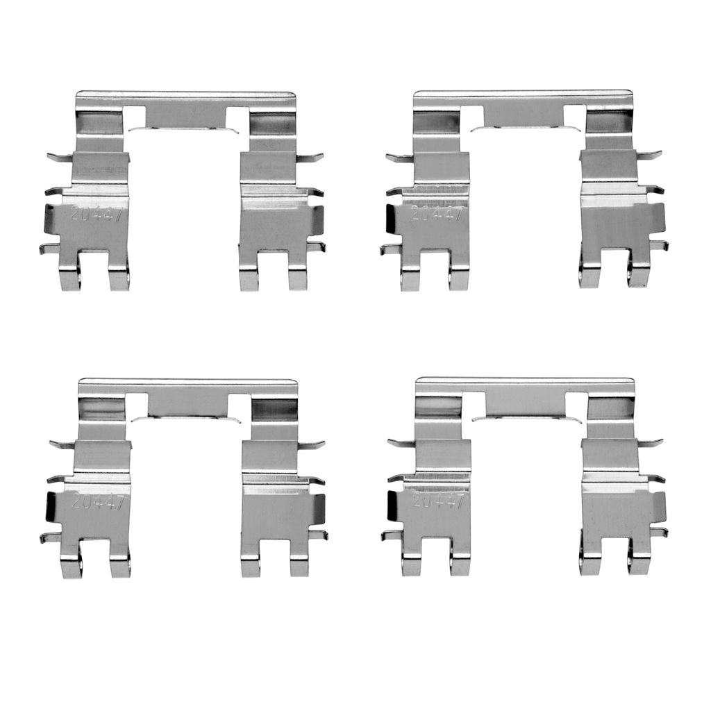340-59008 Disc Brake Hardware Kit for 1988-1991 Honda Civic RT 4WD