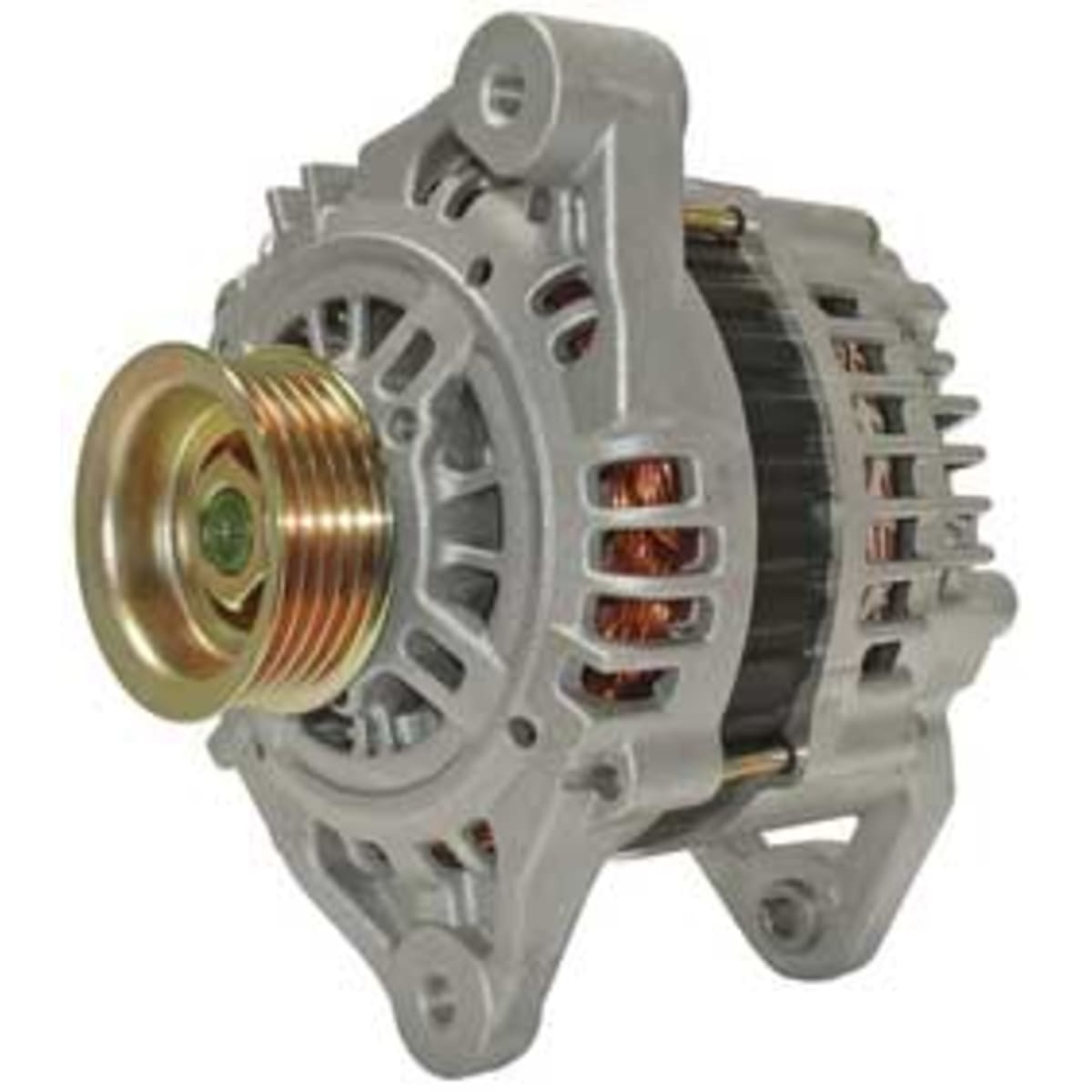 Rem Racing Alternator - Black - 100A - Internal Regulator