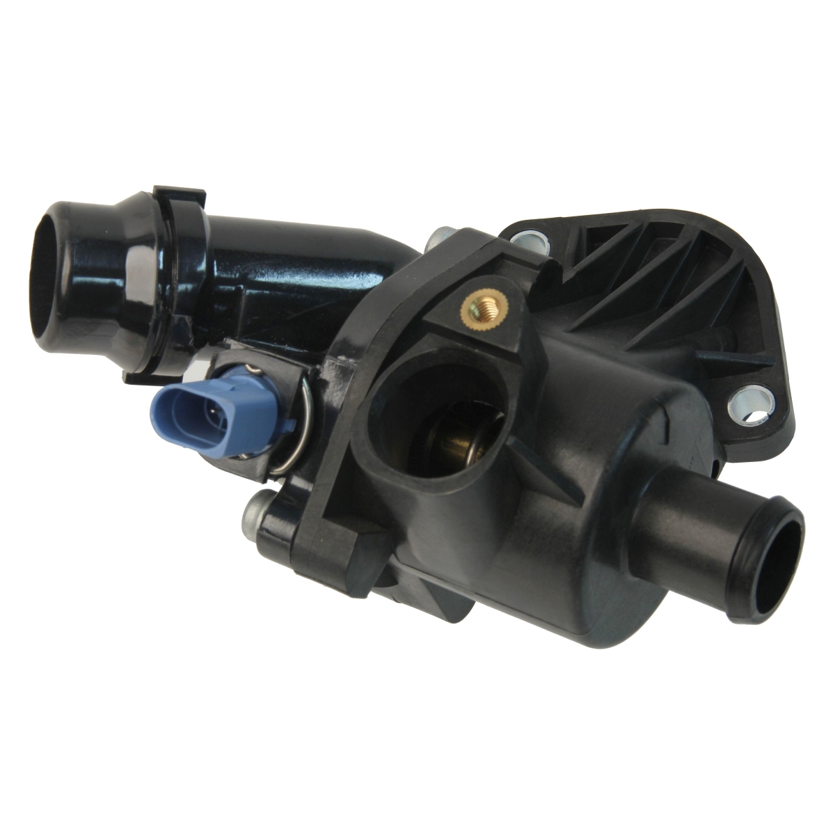 06B121111K Engine Coolant Thermostat & Housing Assembly with O-Ring for 2002-2006 Audi A4