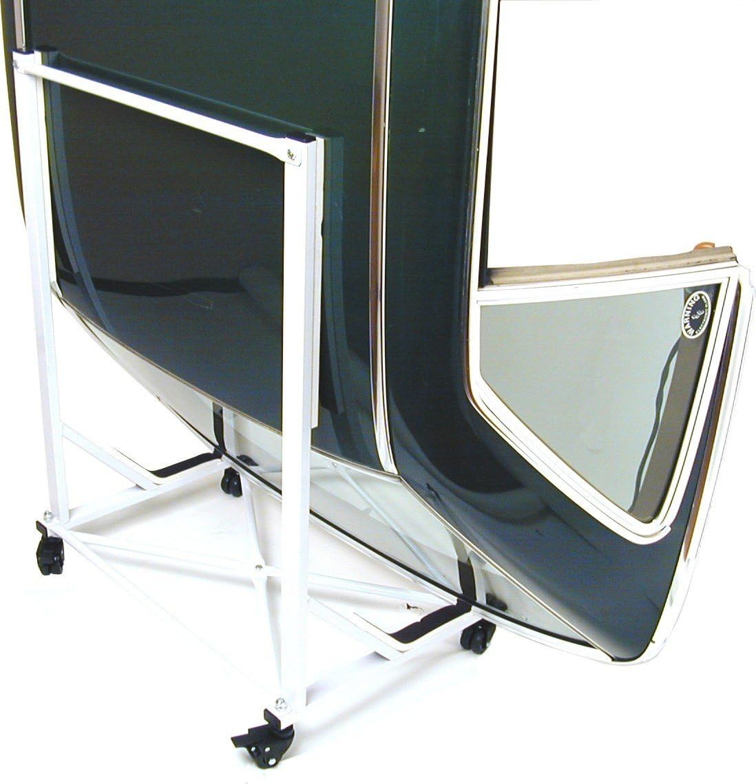 TC-107WHITE Hard Top Storage Cart