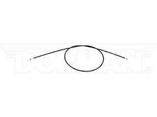 Dorman 912-050 Hood Release Cable Assembly for 1998-2004 Volvo C70, 1998-2000 Volvo S70 & 1998-2000 Volvo V70