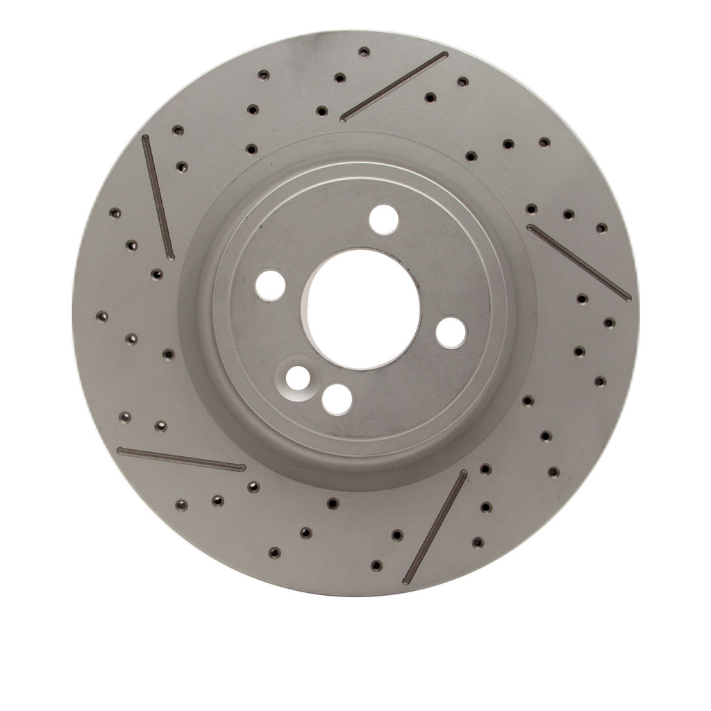 604-32008 Disc Brake Coated Rotor for 2014 Mini Cooper Coupe John Cooper Works