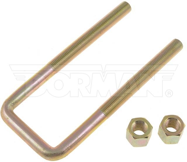 35612 0.5 x 6 x 2.06 Square Threaded U-Bolt