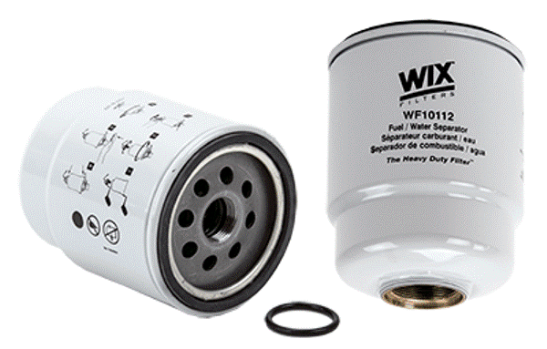 WF10112 5.5 in. Spin On Fuel Filter Water Separator with Open End Bottom -  WIX FILTER