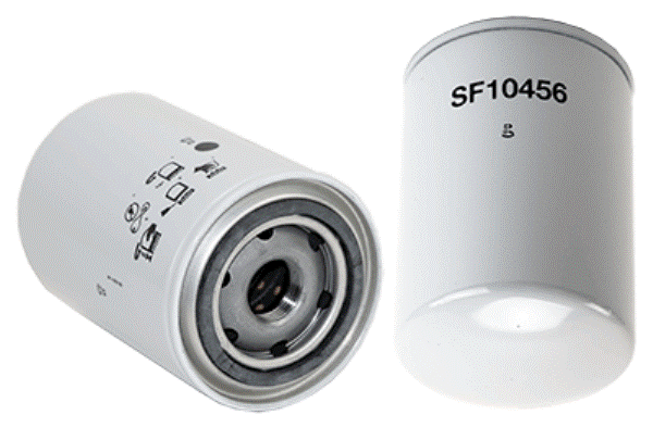 WF10456 5.519 in. Spin-On Fuel Filter