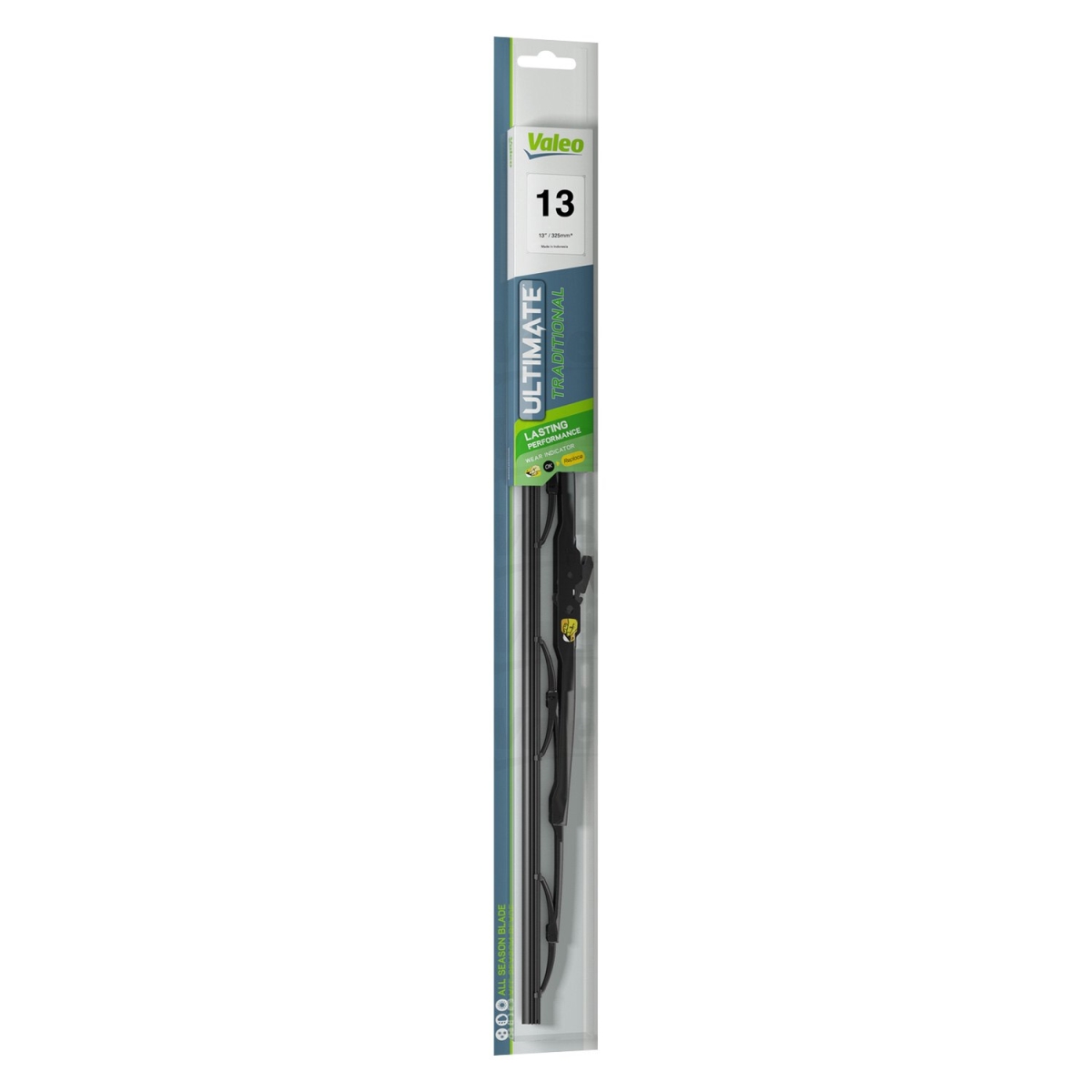 604301 13 in. Wiper Blade Set for 2004-2009 Mazda 3 - Black