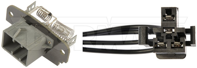 Dorman 973-412 Blower Motor Speed Resistor & Harness Pigtail for 2018-75 Ford