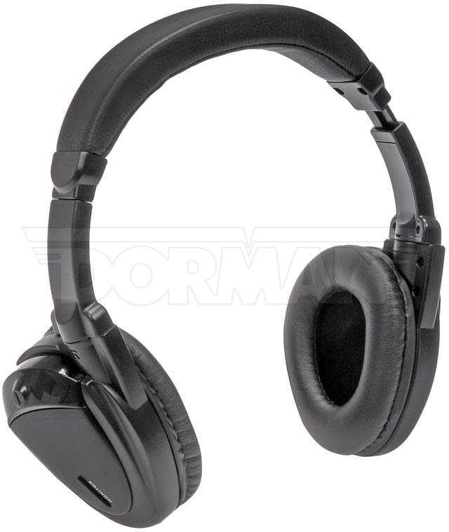 10-0500F Infrared Headphone, Black