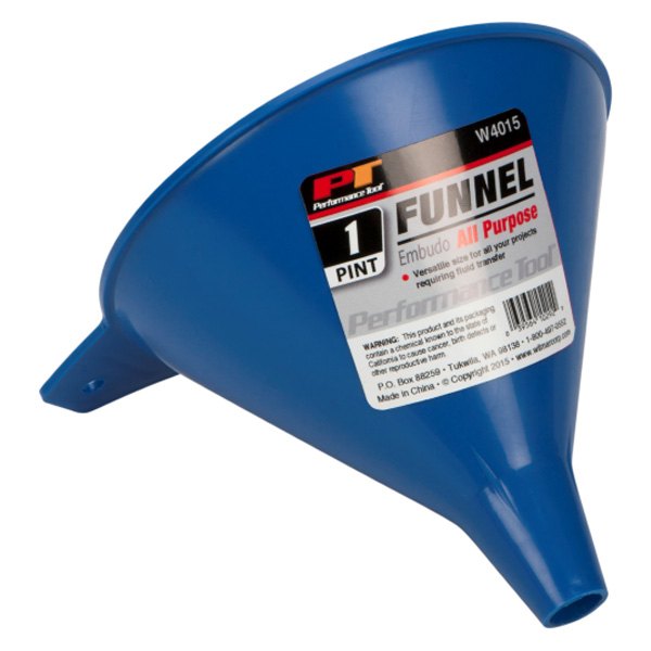 W4015 0.125 gal 5.5 in. Blue Plastic All Purpose Funnel