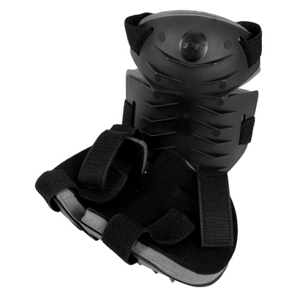 W88972 Black Rubber & Foam Heavy-Duty Knee Pads