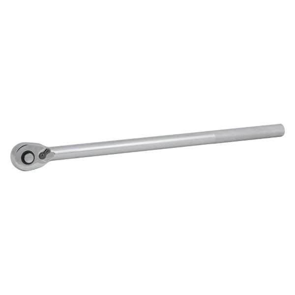 W34100 0.7 Drive x 19-0.5 in. 72 Teeth Quick Release Head Diamond Knurled Grip Ratchet