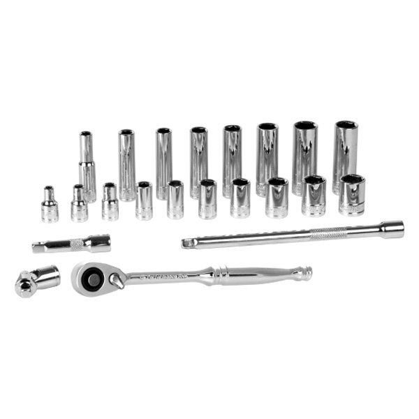 W36904 0.25 in. Drive Metric Ratchet & Socket Set