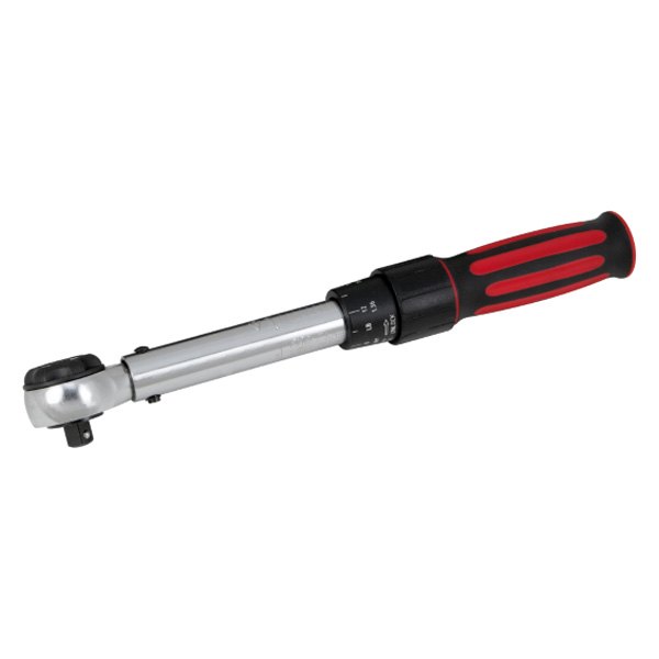 M197 0.37 in. Drive SAE Adjustable Click Torque Wrench - 30 to 250 in.-lbs