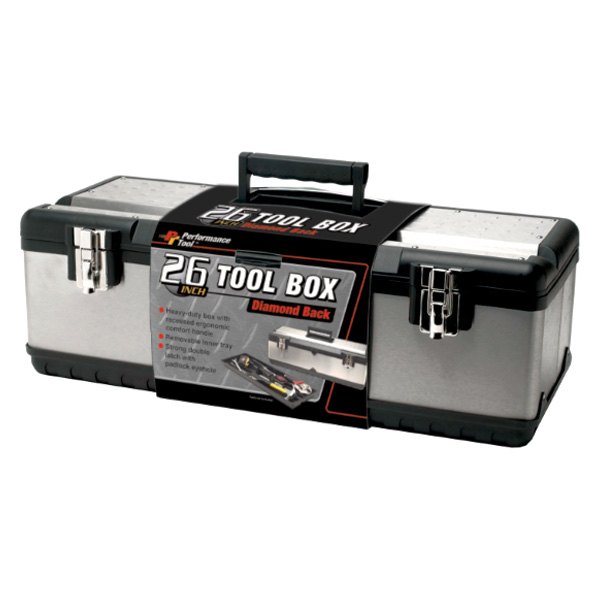 W54026 26 in. Steel Tool Box