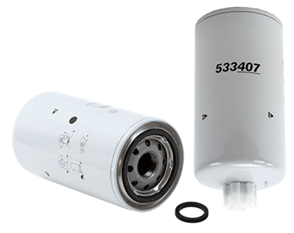 33407 7.98 in. Spin-On Fuel Filter & Water Separator Filter