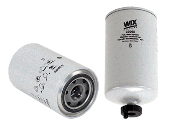 33005 7.389 in. Spin-On Fuel Filter & Water Separator Filter -  WIX FILTER