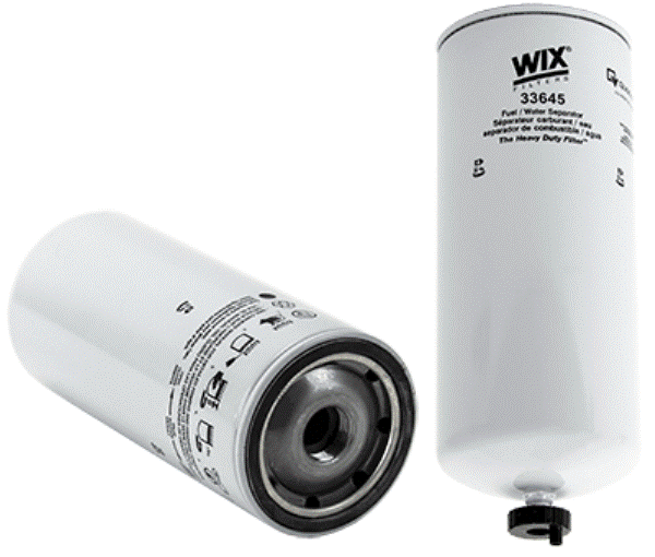 33645 12.323 in. Spin-On Fuel Filter & Water Separator Filter