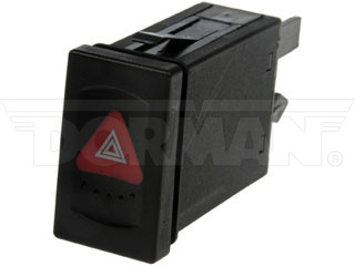 Dorman 924-613 Hazard Warning Light Switch for 1998-2005 Volkswagen Passat - Black