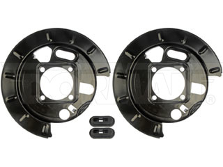 Dorman 924-221 Brake Dust Shield for 2002-2006 Cadillac, 2000 Cadillac & 1999-2014 Chevrolet - Black