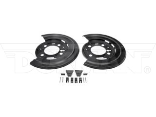 Dorman 924-224 Brake Dust Shield for 1999-2014 Ford - Black