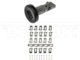 Dorman 924-716 Ignition Lock Cylinder Un-Coded for 2009-2011 Buick, 2004-2014 Cadillac & 2005-2016 Chevrolet - Black