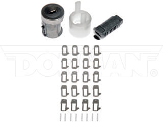 Dorman 924-717 Ignition Lock Cylinder Un-Coded for 2004-2018 Ford, 2004-2017 Lincoln & 2005-2010 Mercury - Chrome