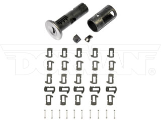 Dorman 924-718 Ignition Lock Cylinder Un-Coded for 2008-2014 Cadillac, 2005-2010 Chevrolet & 2005-2010 Pontiac - Chrome