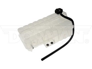 Dorman 603-5601 Heavy Duty Pressurized Coolant Reservoir for 2003-2009 Chevrolet, 2003-2009 GMC & 2005-2008 Isuzu - Clear