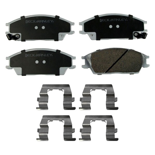 Front Premium ASM Break Pad with Hardware for 1995-2005 Hyundai Accent