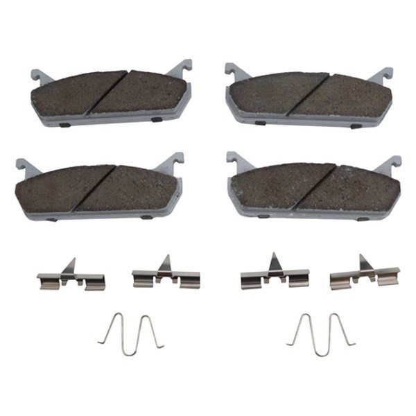 085-6389 Rear Premium ASM Break Pad with Hardware for 1990-1993 Mazda Miata