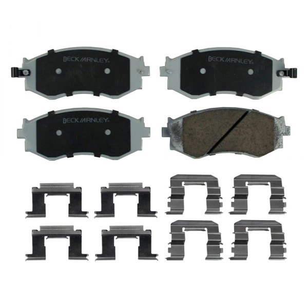 085-6381 Front Premium ASM Break Pad with Hardware for 2000-2006 Nissan Sentra