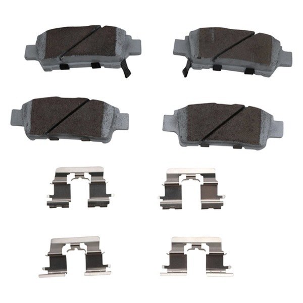 Rear Premium ASM Break Pad with Hardware for 2004-2010 Toyota Sienna