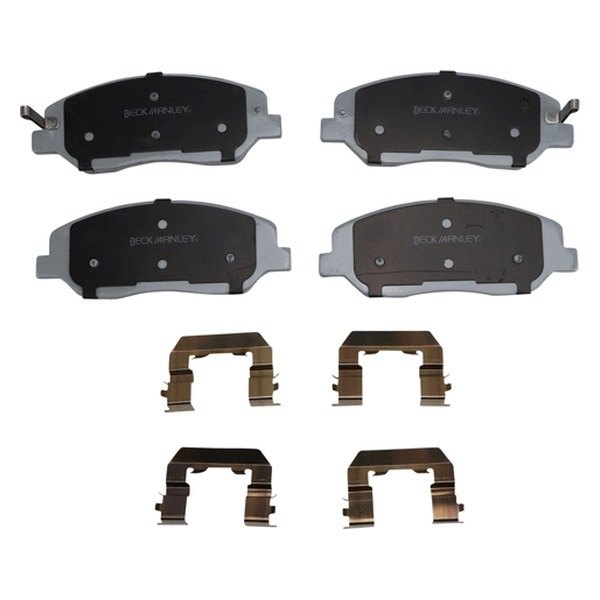 Front Premium ASM Break Pad with Hardware for 2006-2012, 2014 Kia Sedona