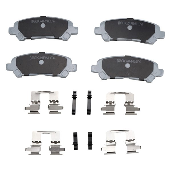 Rear Premium ASM Break Pad with Hardware for 2008-2014 Toyota Highlander