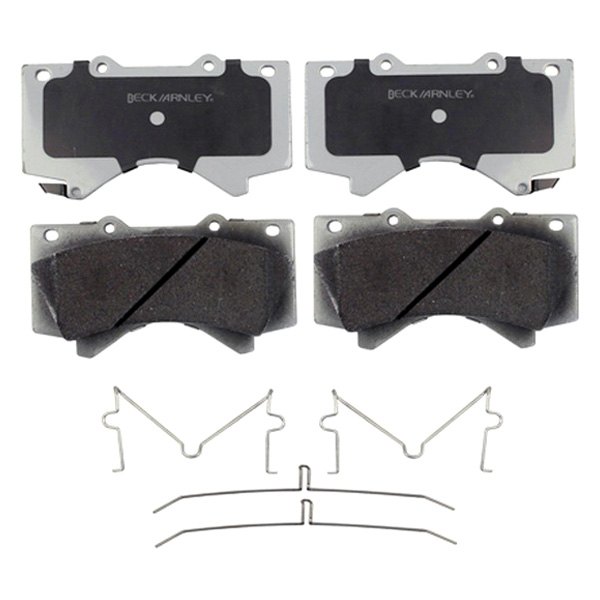 085-6791 Front Premium ASM Break Pad with Hardware for 2008-2011, 2013-2020 Toyota Land Cruiser