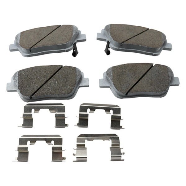 Front Premium ASM Break Pad with Hardware for 2011-2015 Hyundai Sonata