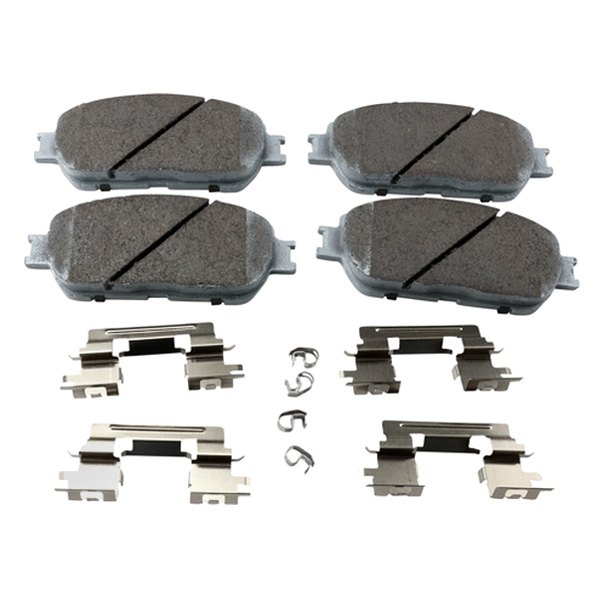 Front Premium ASM Break Pad with Hardware for 2004-2010 Toyota Sienna