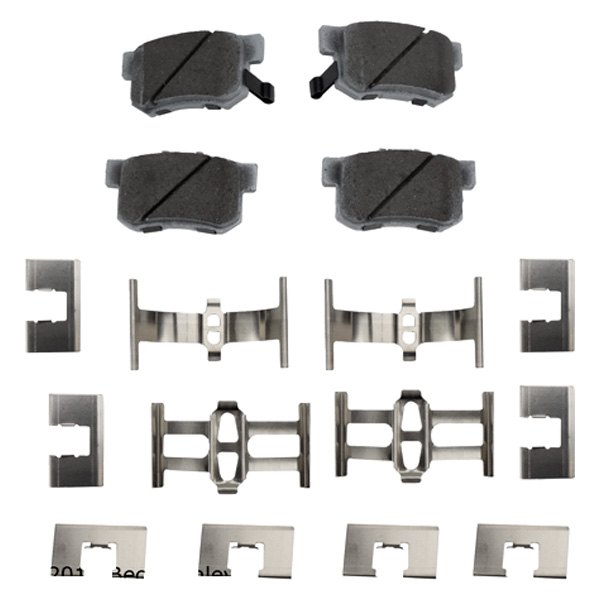 Rear Premium ASM Break Pad with Hardware for 1995-1998 Honda Odyssey