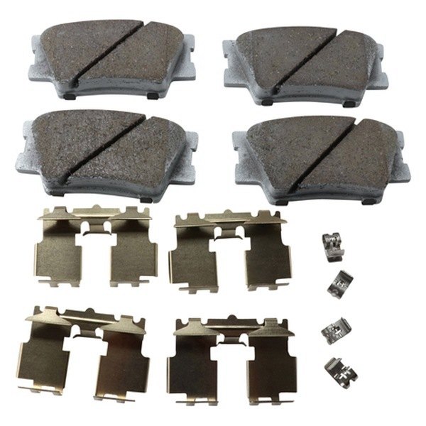 Rear Premium ASM Break Pad with Hardware for 2007-2017 Toyota Camry