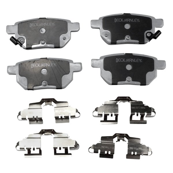 Rear Premium ASM Break Pad with Hardware for 2009-2010 Pontiac Vibe