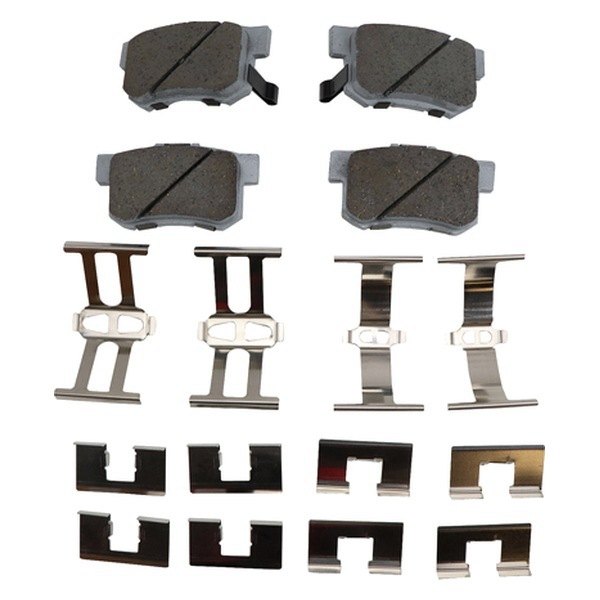 Rear Premium ASM Break Pad with Hardware for 1987-1990 Acura Legend