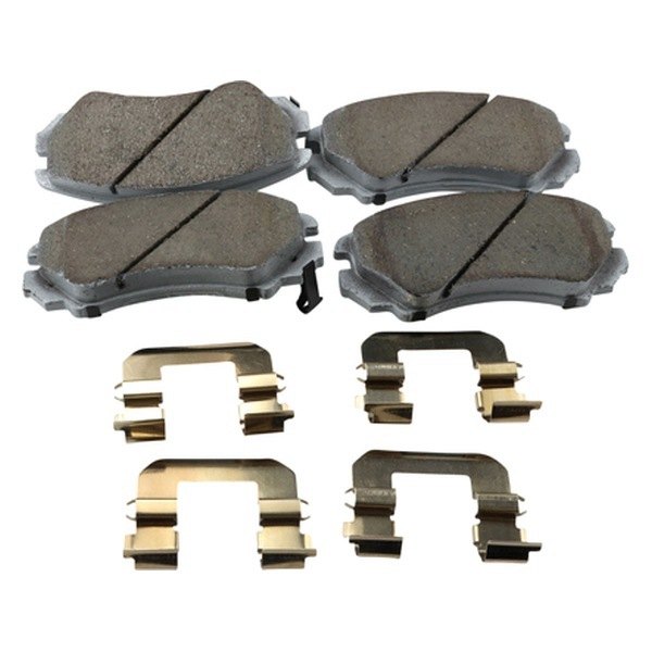 Front Premium ASM Break Pad with Hardware for 2005-2010 Kia Sportage