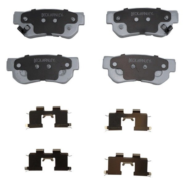 Rear Premium ASM Break Pad with Hardware for 2005-2010 Kia Sportage