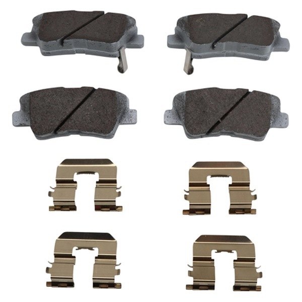 Rear Premium ASM Break Pad with Hardware for 2009-2012 Hyundai Sonata