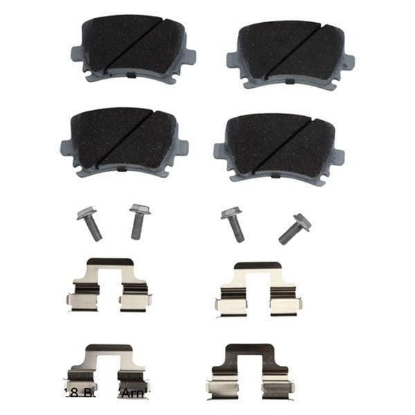 Rear Premium ASM Break Pad with Hardware for 2005-2010 Volkswagen Jetta