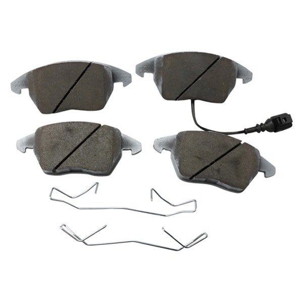 Front Premium ASM Break Pad with Hardware for 2010-2014 Volkswagen Golf