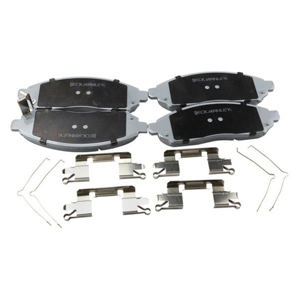 Front Premium ASM Break Pad with Hardware for 2005-2015 Nissan Frontier